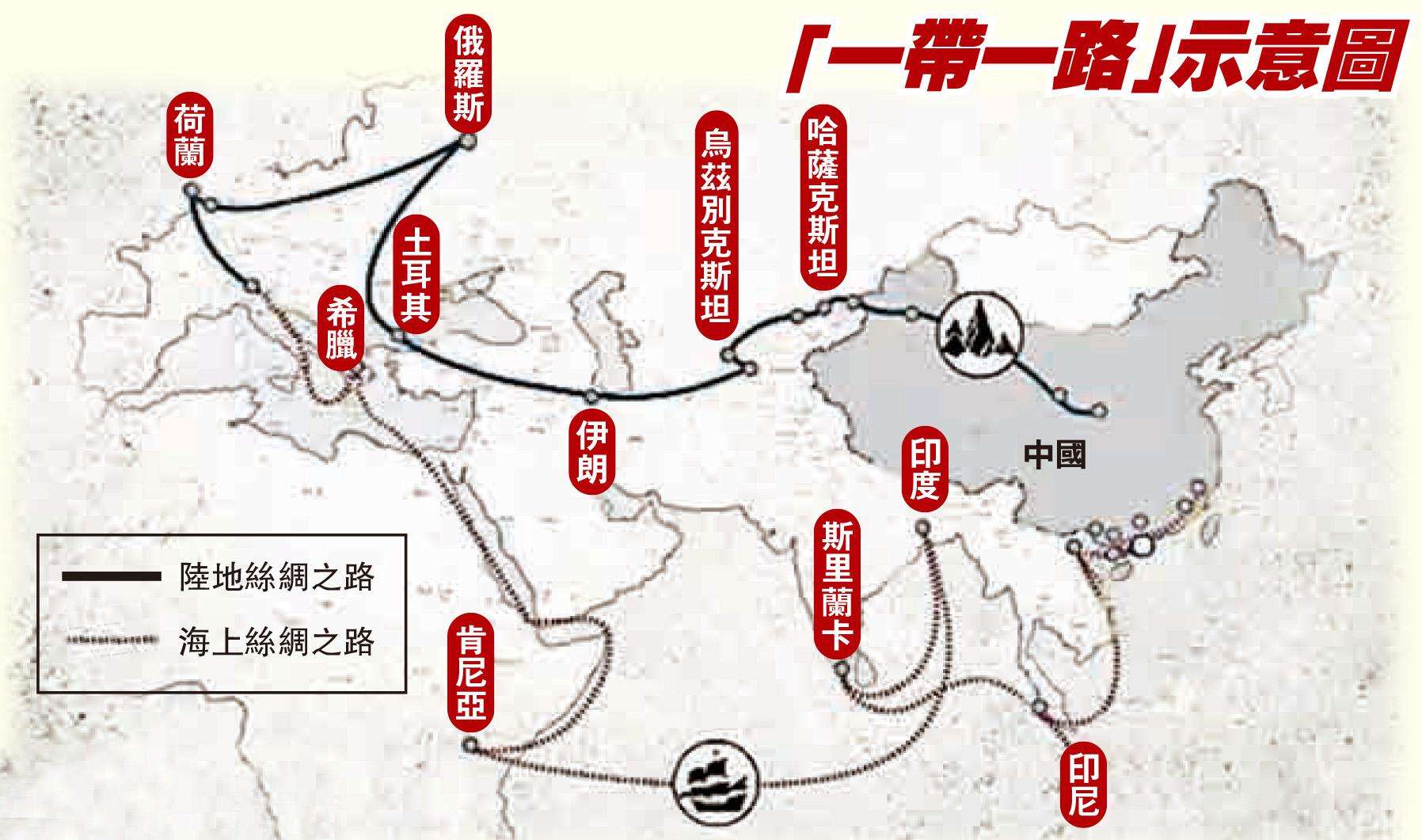 一带一路是什么?背景与重要路线详解(图2) 一带一路是什么?背景与重要路线详解(图2)